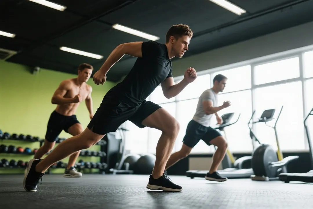 体育训练场景示意图